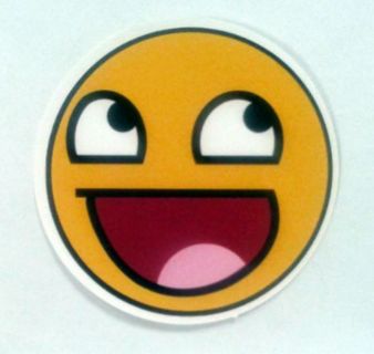 Smiley Face Emoji Sticker