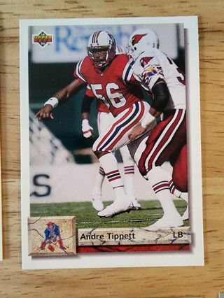 92 Upper Deck Andre Tippett #132