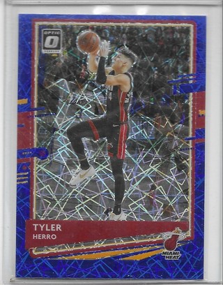 Tyler Herro 2020-21 Optic Blue Velocity #61