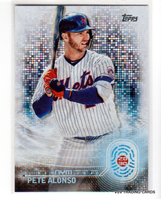 Pete Alonso, 2020 Topps Card #T2030-11, New York Mets, (LB21)