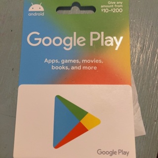 3 $10 Google Play Gift Cards
