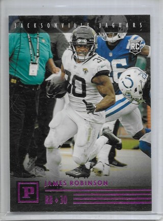 James Robinson 2020 Chronicles Panini Pink #PA9