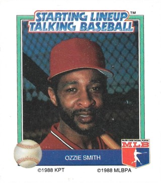 1988 Starting Lineup All-Stars #17 Ozzie Smith St. Louis Cardinals