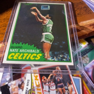 1981 topps Nate archibald basketball card 