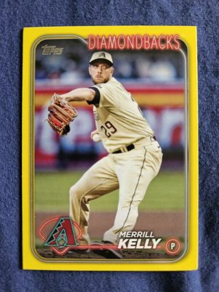 2024 Topps Yellow Merrill Kelly