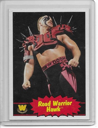 2012 Topps WWF/WWE Road Warrior Hawk Card #101