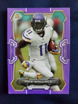 2015 Bowman Purple Mike Wallace