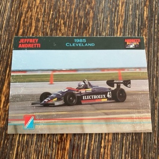 1992 Collect-A-Card Andretti Racing - [Base] #92 Jeffrey Andretti