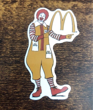 Ronald McDonald Vinyl Sticker - McDonald’s 