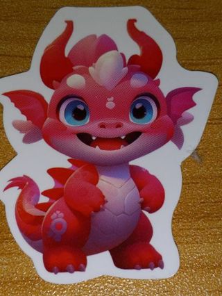 Adorable one small vinyl sticker no refunds regular mail Win 2 or more get bonus!