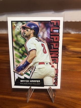 Bryce Harper 2020 Topps Big League Flipping Out #FO-13