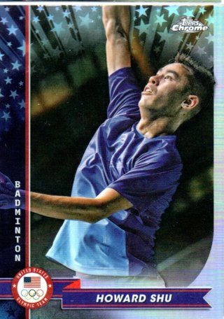 2024 Topps Chrome Olympics Howard Shu Refractor #15