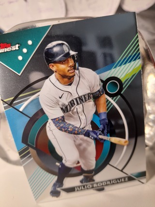 2023 Julio Rodriguez TOPPS FINEST Bowman Chrome Mariners