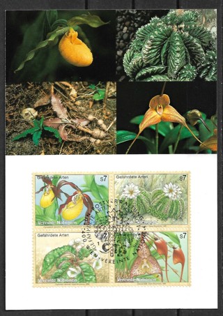 1996 UN, Vienna Sc199a Endangered Species maxi card