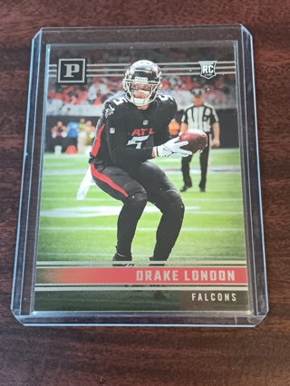 Drake London *Rookie (2022 Chronicles Panini Football) #PA-6 