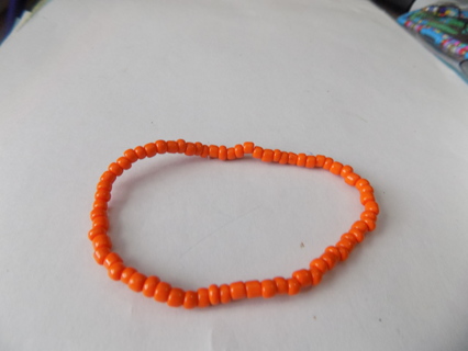 Bracelet E Beads orange
