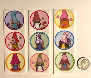 27 pc Spring Gnomes