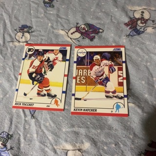 Ice hockey trading cards