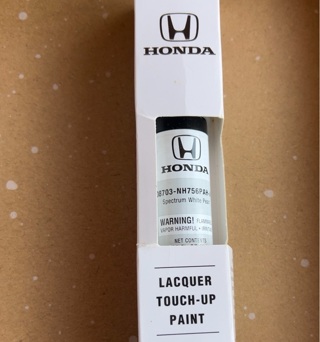 Honda Touch-up Paint (New) - Spectrum White Pearl 