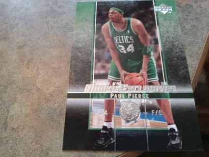 2004 UPPER DECK ROOKIE EXCLUSIVES PAUL PIERCE BOSTON CELTICS BASKETBALL CARD# 41