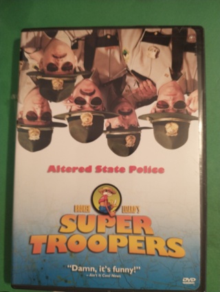 dvd super troopers free shipping