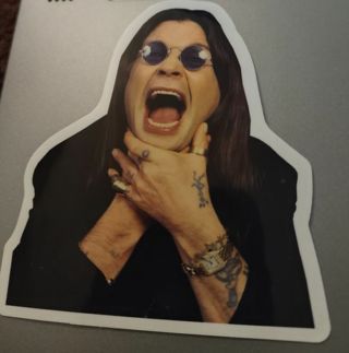 New Ozzy Osbourne band sticker heavy metal for Xbox PlayStation or laptop computer