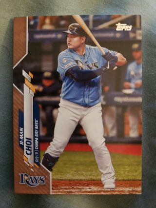 2020 Topps Gold Ji-Man Choi