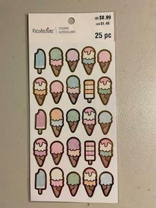 Ice Cream Stickers