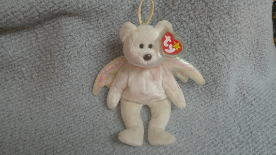 Halo TY Beanie Baby Angel Bear