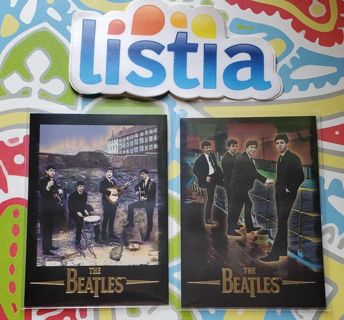 2 Beatles 1996 Cards