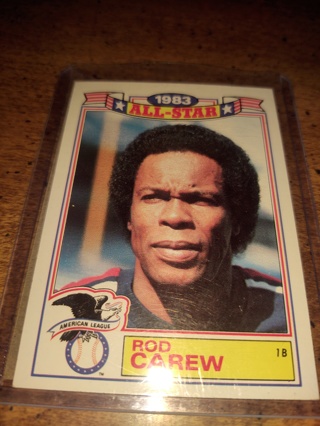 Two Card Lot baseball veteran rod Carew