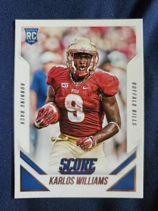 2015 Score Rookie Karlos Williams