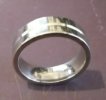 Stainless Steel FIdget Ring Size - 6