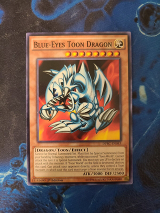 Blue-Eyes Toon Dragon DPBC-EN043 1st Edition Duelist Pack: Battle City Singles yugioh cards tcg