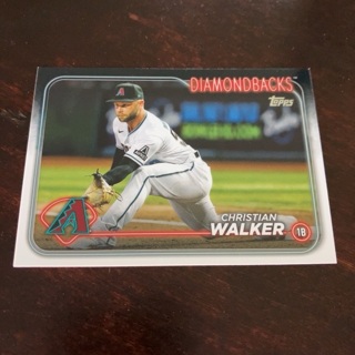 2024 Topps Series 1 - [Base] #63 Christian Walker