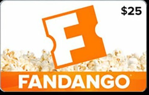 Fandango $25 digital gift card