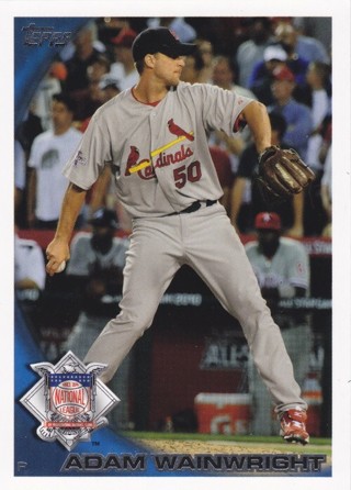 Adam Wainwright 2010 Topps Update All-Star St. Louis Cardinals