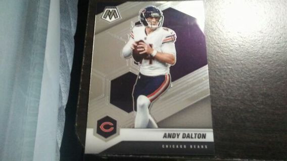 2021 PANINI MOSAIC ANDY DALTON CHICAGO BEARS FOOTBALL CARD# 44