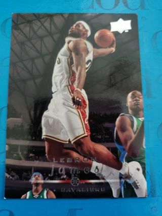 2008 Upper Deck Basketball LeBron James Cleveland 33