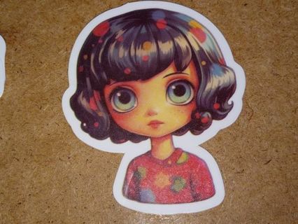 Girl Cute new one 1⃣ vinyl sticker no refunds regular mail only Very nice