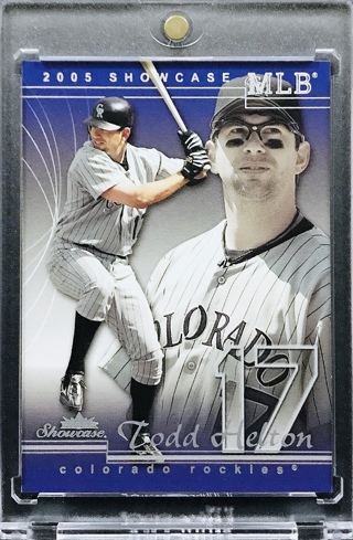 Todd Helton - 2005 Fleer Showcase #74 - Colorado Rockies [AA053]