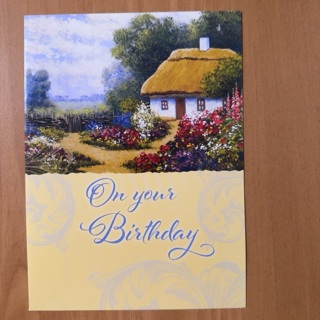 On Your Birthday Card