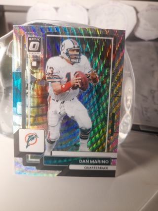 2022 Dan Marino Limited Edition #D 176/300 Donruss Chrome Optic Dolphins