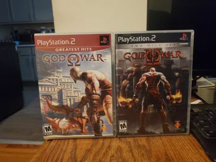 God of War 1&2 PS2