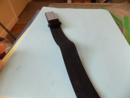 11 inch black velcro strap