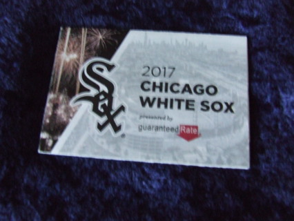 2017 Chicago White Sox Baseball Schedule 