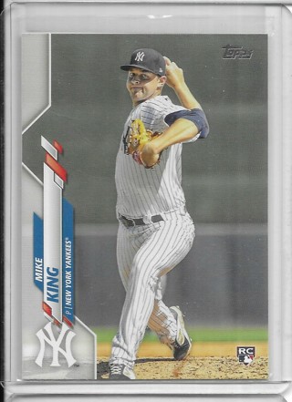 Mike King 2020 Topps Update #U293 Rookie Card