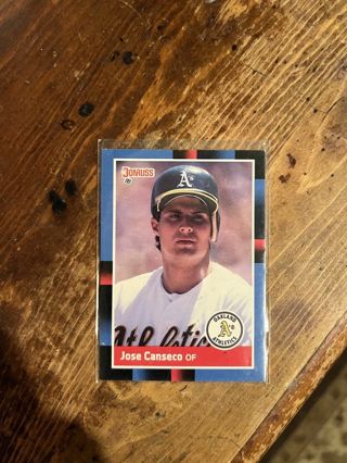 1988 Donruss #302 Jose Canseco