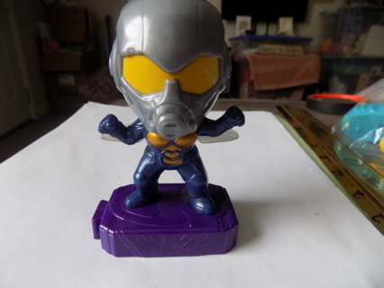 2020 McDonalds toy Marvel Studios silver sui Ant Man the Wasp 4 inch tall  moves when button pushed