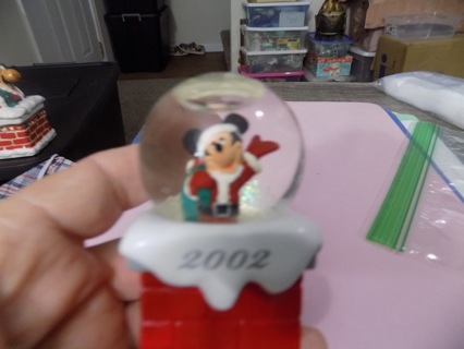Disney's 2002 Mickey Mouse mini snow globe # 2